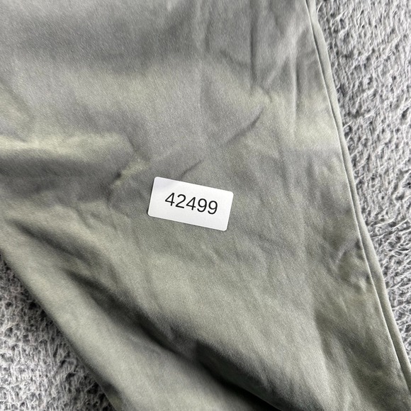 American Eagle Outfitters Pant Womens 14 Green Cotton Jogger Tapered Workwear - Picture 10 of 10